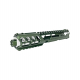 CTM FUKU-2 CNC Upper Set V2 pre AAP-01, CUTOUT (dlhý) - Army Green / strieborná