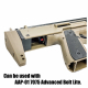 CNC Advanced Bolt Lite and Advanced handle for AAP-01/C - Black