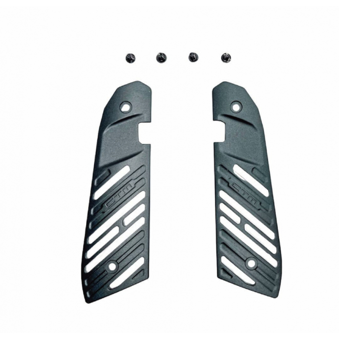 CTM hliníkové střenky FUKU-2 pro AAP-01 - Černá