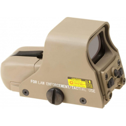 AIM-O Kolimátor 551 červený/zelený bod, (kopie EOTECH) - pískový