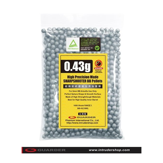 Guarder kuličky 0,43g 1000bb