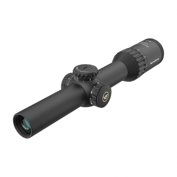 VO CONTINENTAL 1-6 x 24i Fiber LPVO Riflescope - Black