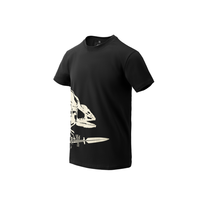 T-Shirt (Full Body Skeleton) - Black