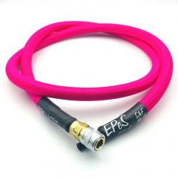 HPA 100cm hose with holster - neon pink