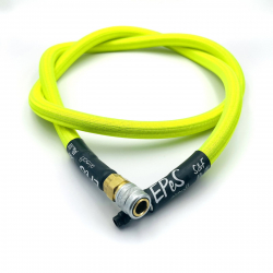 HPA 115cm hose with holster - neon green