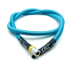 HPA 115cm hose with holster - ocean blue