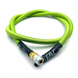 HPA 115cm hose with holster - fresh green