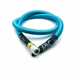 HPA 80cm hose with holster - ocean blue
