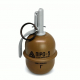 PYROSOFT Pyro-5G Airsoft Hand Grenade (Peas) - Brown