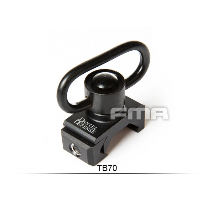 DD QD Sling swivel BK