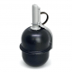 PYROSOFT Pyro-5P Airsoft Hand Grenade (Powder) - Black