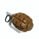 PYROSOFT Pyro-F1G Airsoft Hand Grenade (Peas) - Brown