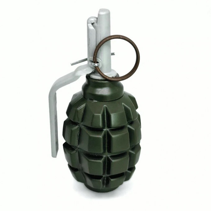 PYROSOFT Pyro-F1M Airsoft Hand Grenade (Chalk) - Green