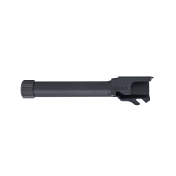 Threaded metal outer barrel for CZ P-10C