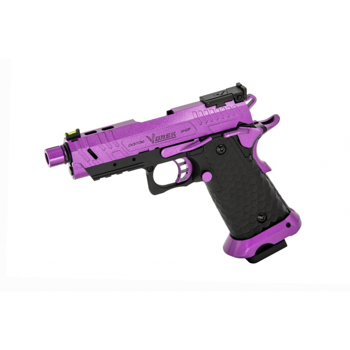 VORSK Hi-Capa 3.8 Compact CS Vengeance GBB - Purple/Black