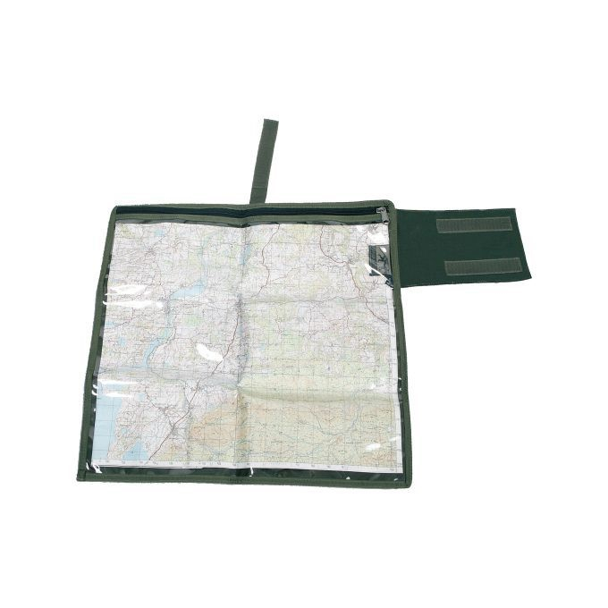 Map Pouch Olive - Olive / Stone-gray olive