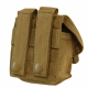 Pouch MOLLE for 1 hand grenade - coyote