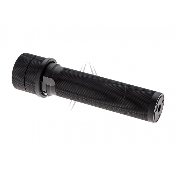5KU airsoftový tlumič PBS-1, 24 mm CW / 14 mm CCW - Černá