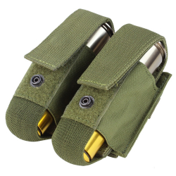 Pouch MOLLE for two 40mm grenades - green