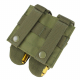 Pouch MOLLE for two 40mm grenades - green