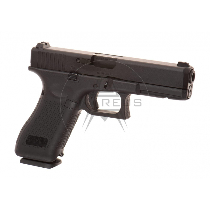 Glock 17 Gen5 - Metal slide, GBB - BLACK (Glock Licensed)