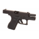 Glock 42 - Metal slide, GBB - BLACK (Glock Licensed)