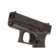 Glock 42 - Metal slide, GBB - BLACK (Glock Licensed)