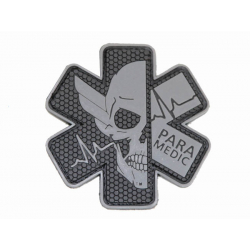 3D PVC PARAMEDIC Patch - Grey