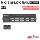 Handguard SUPER MODULAR 416 compatible with M-LOK, 10.5 inch (UMAREX/VFC) - Black