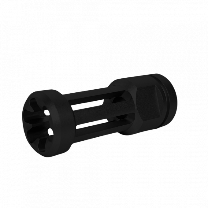 CTM AAP-01 R-STYLE Airsoft Flash Hider - Black