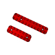 CNC Upper and Lower Picatinny Rail Set for AAP-01 - Red