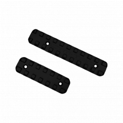 CNC Upper and Lower Picatinny Rail Set for AAP-01 - Black