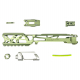 CTM FUKU-2 Skeleton CNC Upper Set for AAP-01 - Army Green / Silver