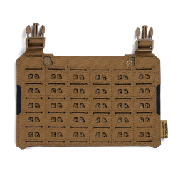 ASPC Airsoft Plate Carrier Front Molle Flap - coyote