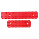 CNC Upper and Lower Picatinny Rail Set for AAP-01 - Red