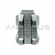 CTM enlarged aluminum magazine base AAP-01/C and Glock - Grey