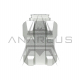Zvětšená hliníková patka zásobníku AAP-01/C / G-series - stříbrná