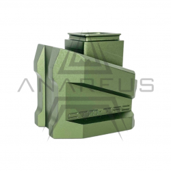 Zvětšená hliníková patka zásobníku AAP-01/C / G-series - zelená