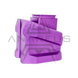 Zvětšená hliníková patka zásobníku AAP-01/C / G-series - fialová
