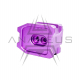 Zvětšená hliníková patka zásobníku AAP-01/C / G-series - fialová