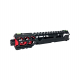 CTM FUKU-2 CNC Upper Set V2 for AAP-01, CUTOUT (Short) - Black / Red