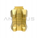 Zvětšená hliníková patka zásobníku AAP-01/C / G-series - zlatá