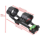 30MM ONE PIECE WEAVER MOUNT - Black
