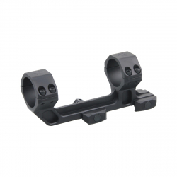 30MM 1-PIECE EXTENDED PICATINNY AR MOUNT - Black