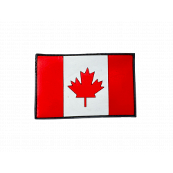 3D PVC CANADIAN FLAG Patch - Colorful