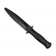 ESP Plastic Training Knife, Pointed Tip (Soft) - Black