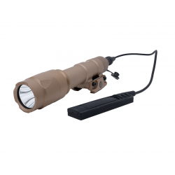 STRIKE WL1080 Tactical Flashlight with RIS Mount, 1080 lm - Tan