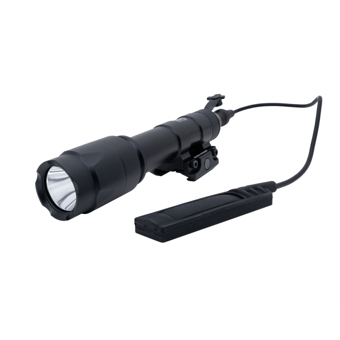 STRIKE WL1080 Tactical Flashlight with RIS Mount, 1080 lm - Black