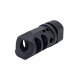Flash hider, Alu, CNC, 14ccw, EVO Carbine