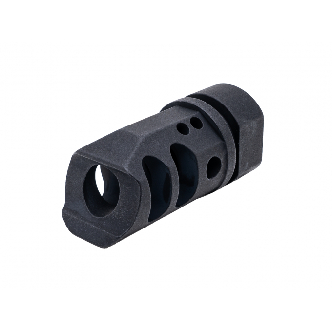 Flash hider, Alu, CNC, 14ccw, EVO Carbine